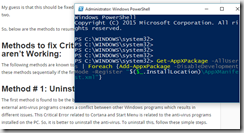powershell